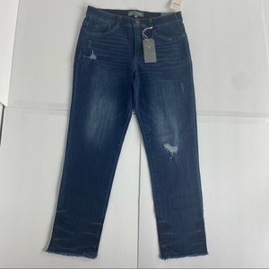 NWT Wit & Wisdom Jeans Premium Authentic High Rise Skinny Blue Denim